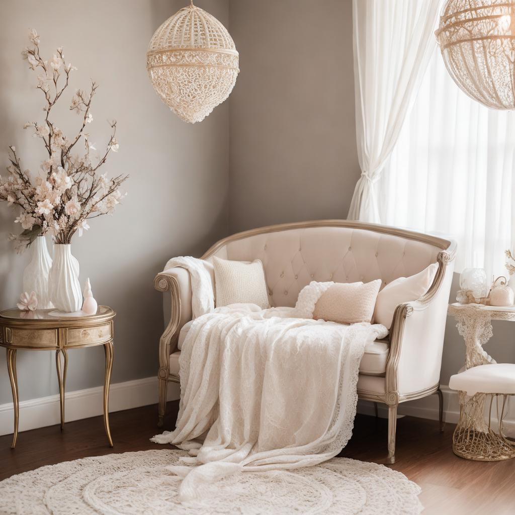 Pregnancy decor, elegant styling, by @ai_generated