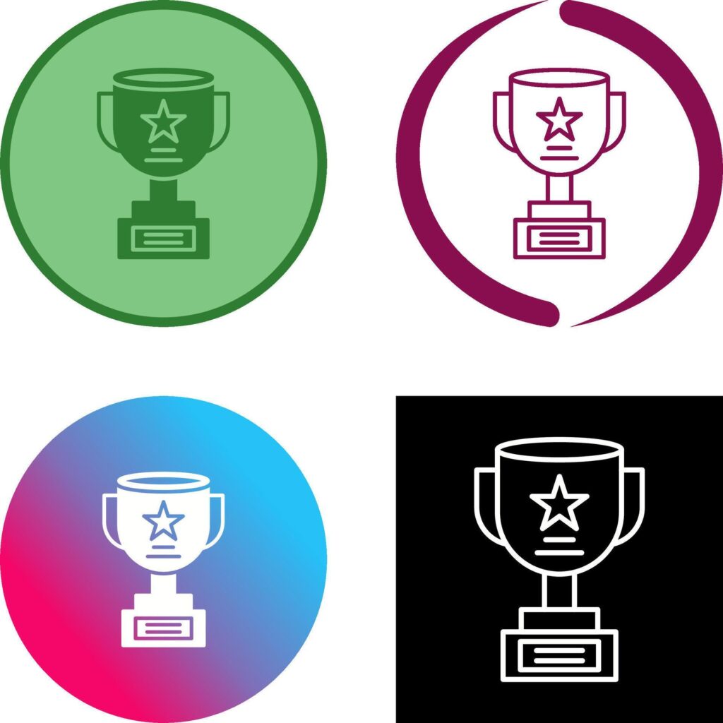 Trophy Icon Design Stock Free