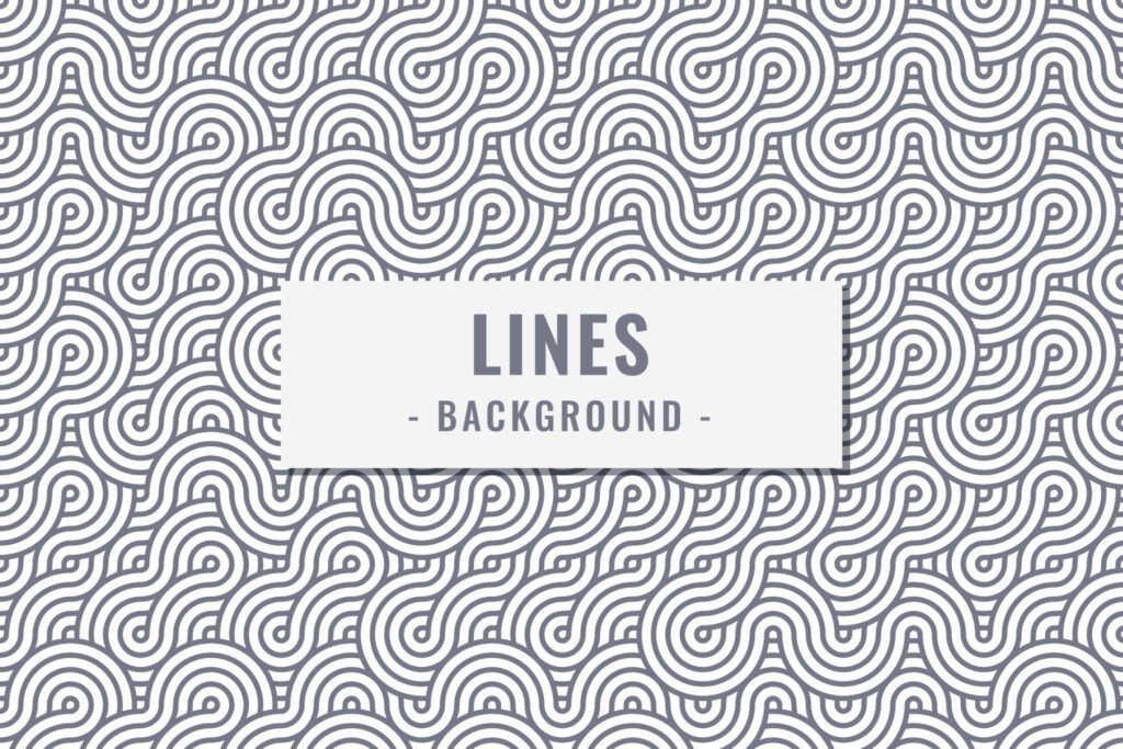 Abstract Lines Pattern Free Vector