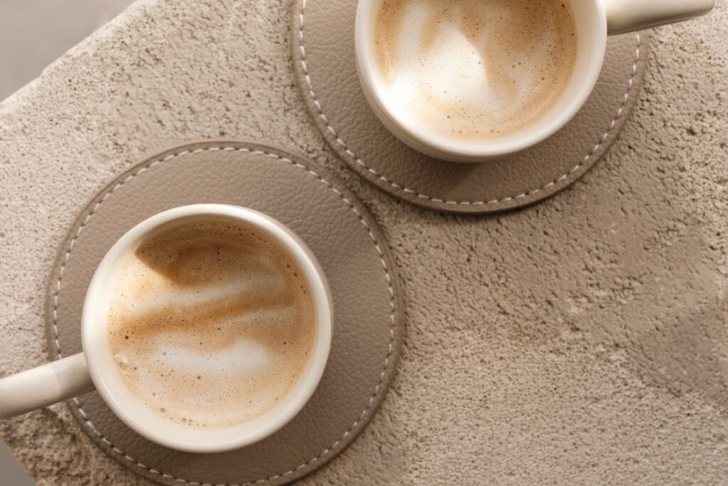 Small cups of coffee – neutral aesthetics Stock Free