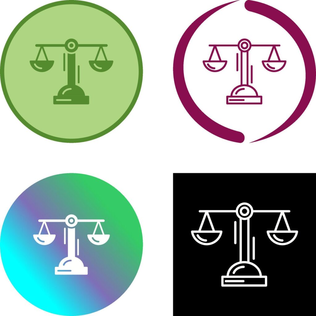 Balance Icon Design Stock Free