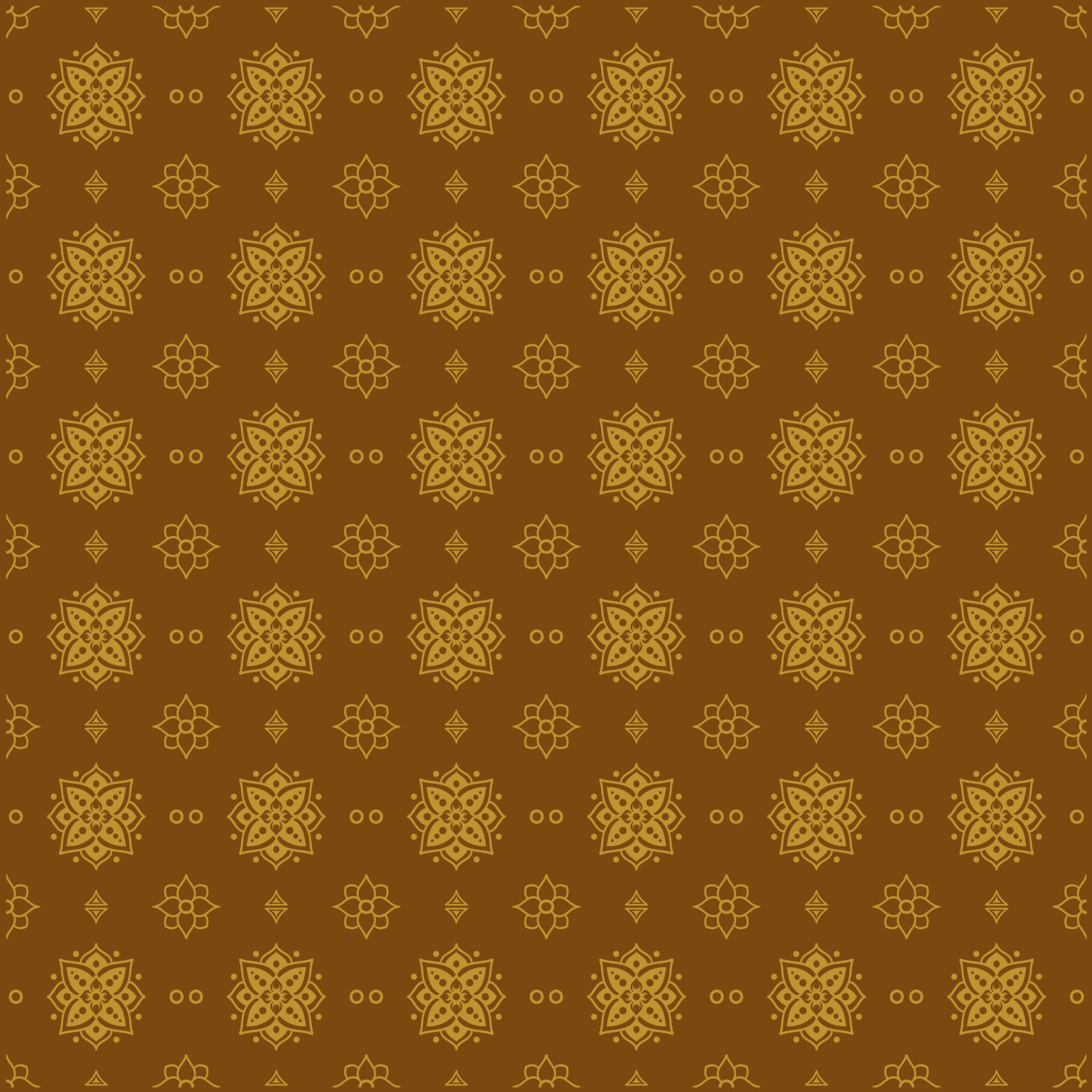 Vintage seamless floral pattern style Free Vector