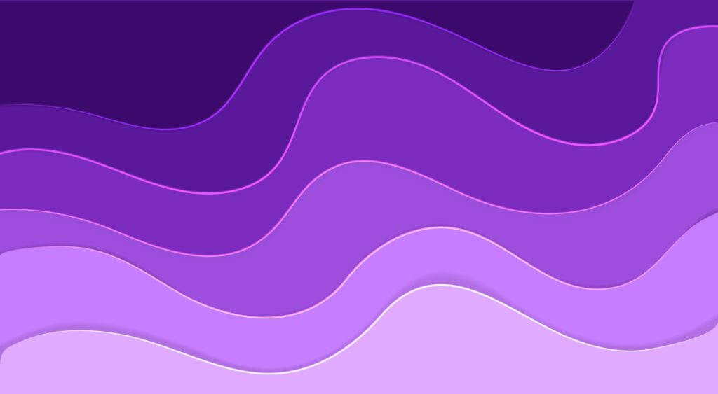 abstract purple wavy background Free Vector