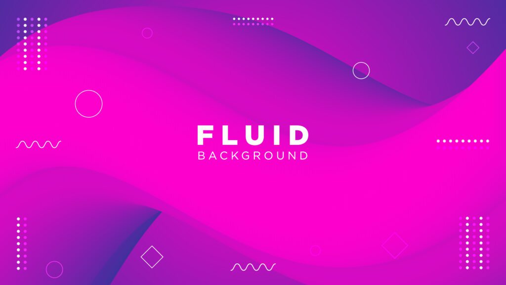 Purple Gradient Fluid Curved Background Free Vector