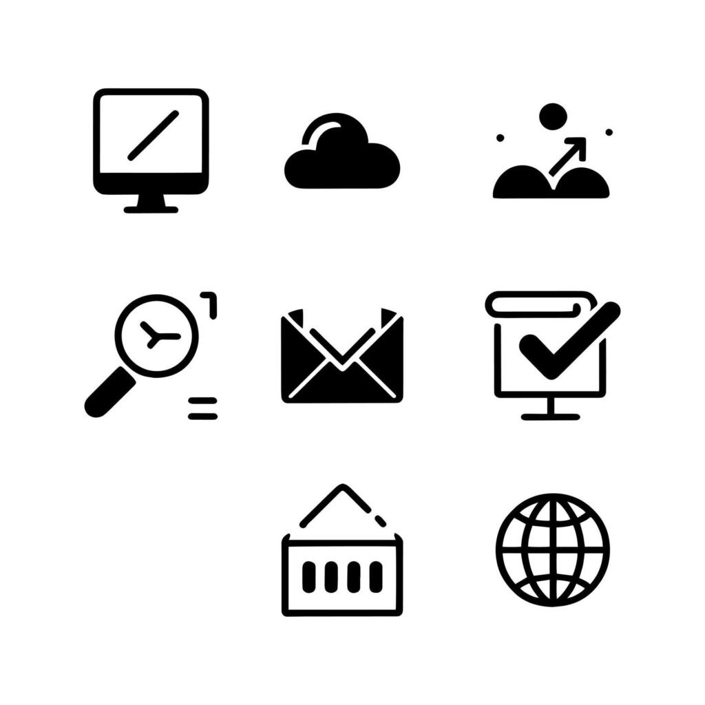 Business Icon Doodle Stock Free