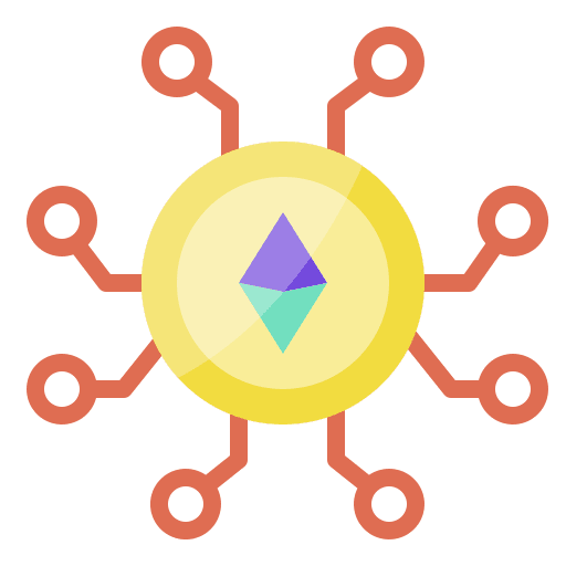 Cryptocurrency, digital, coin icon