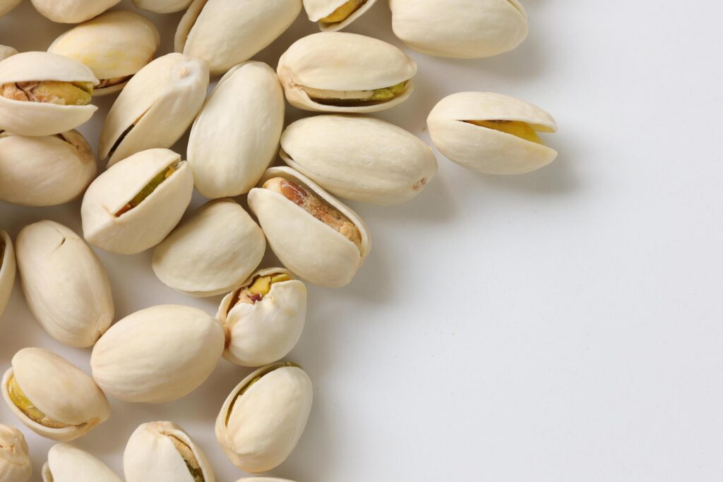 Pistachio nut isolated on white background Stock Free