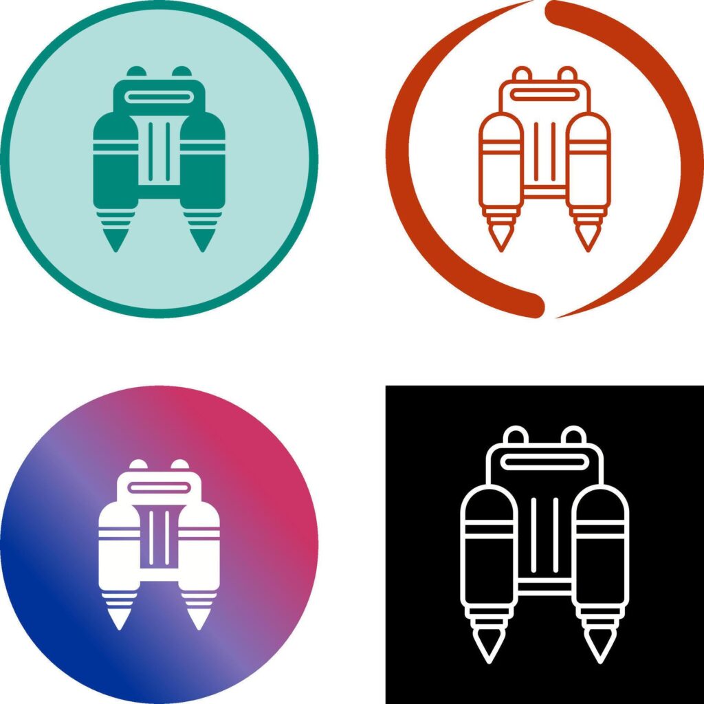 Jetpack Icon Design Stock Free