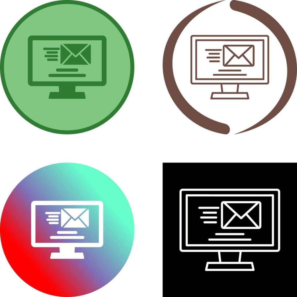 Mail Icon Design Stock Free