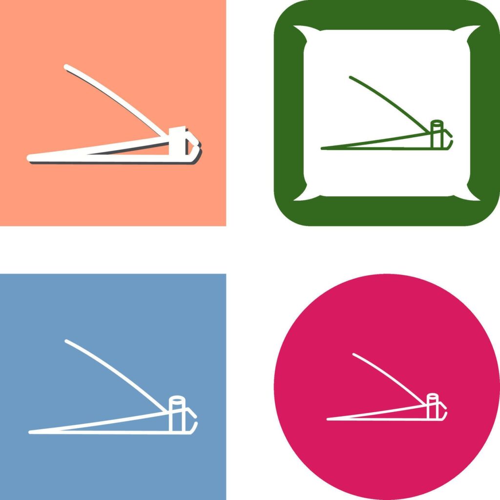 Nailcutter Icon Design Stock Free