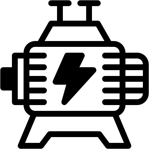 Electric, motor, dynamo icon