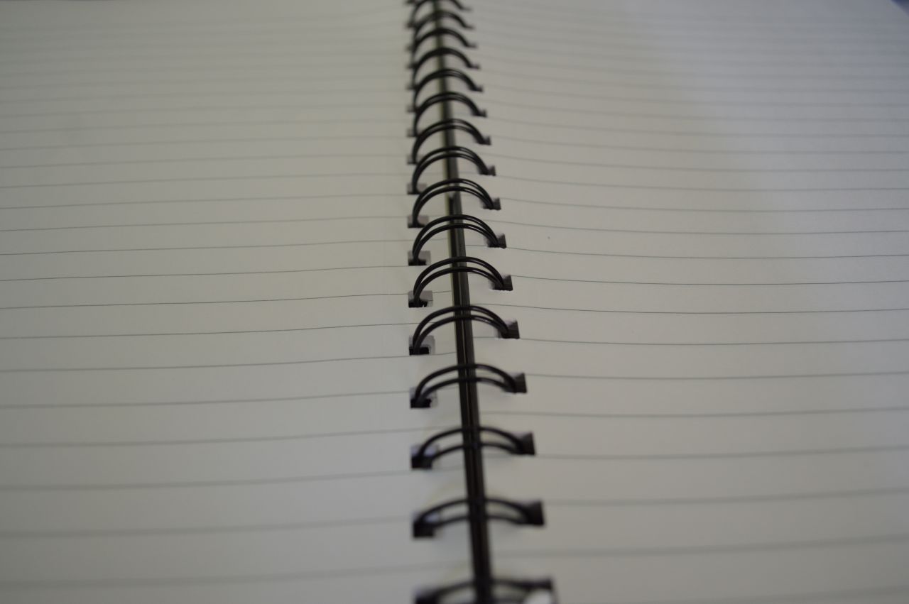 Spiral Binding Notebook Paper Stock Free