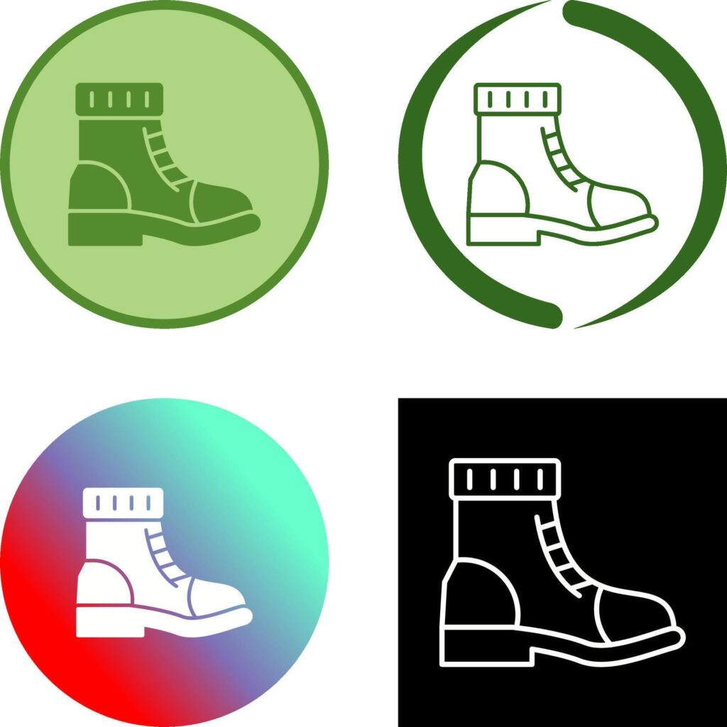 Boots Icon Design Stock Free