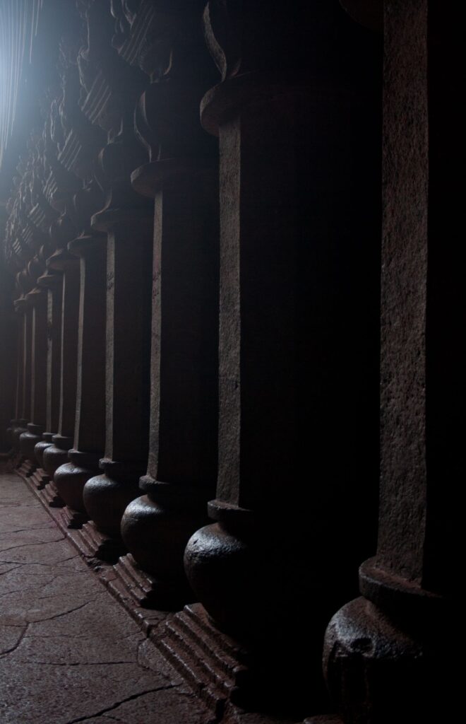 Pillars Karla Caves Stock Free