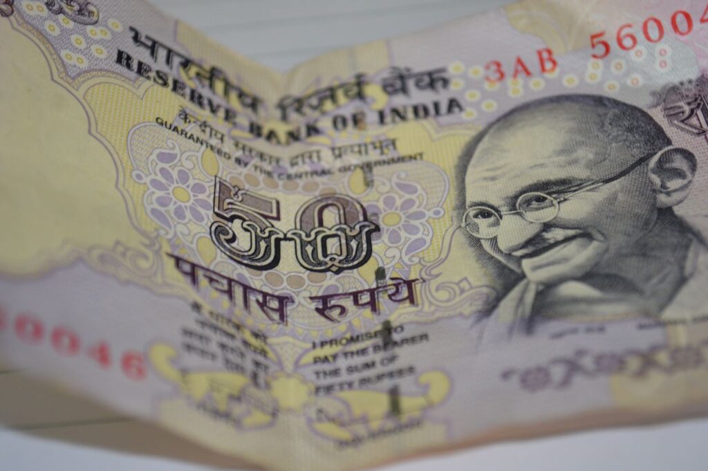 Rs 50 Note Gandhi Stock Free