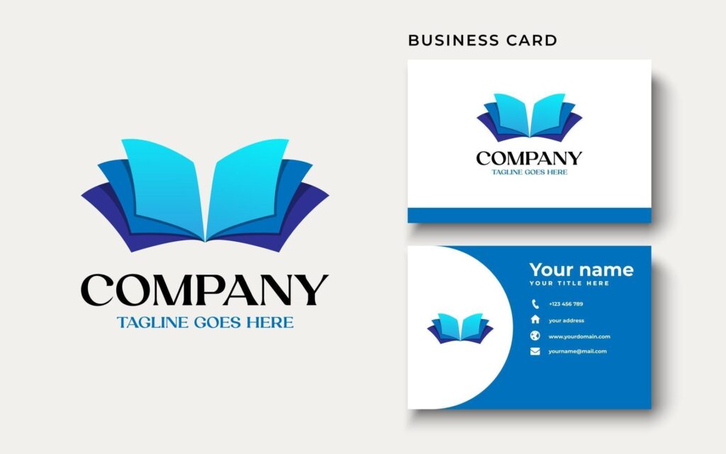 Book Logo Template Vector Illustration Stock Free