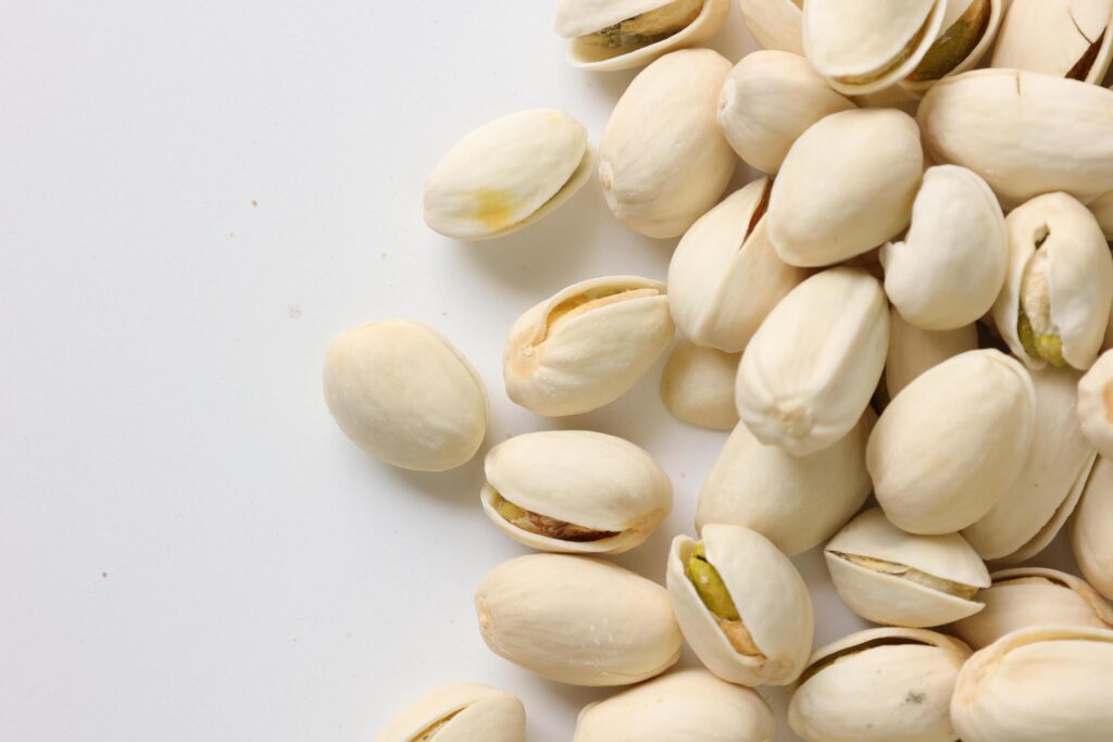 Pistachio nut isolated on white background Stock Free