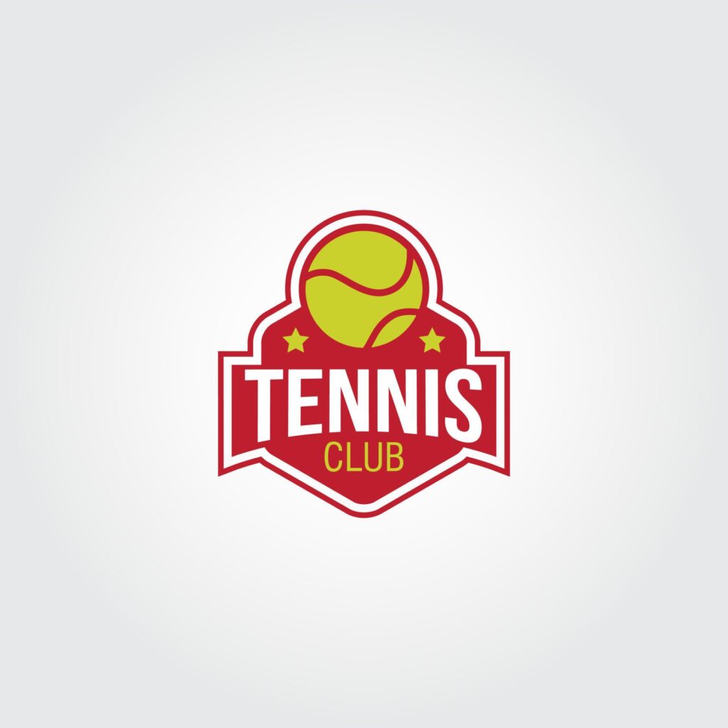 Tennis Logo Design Vector. Suitable for your business logo Stock Free and Free SVG