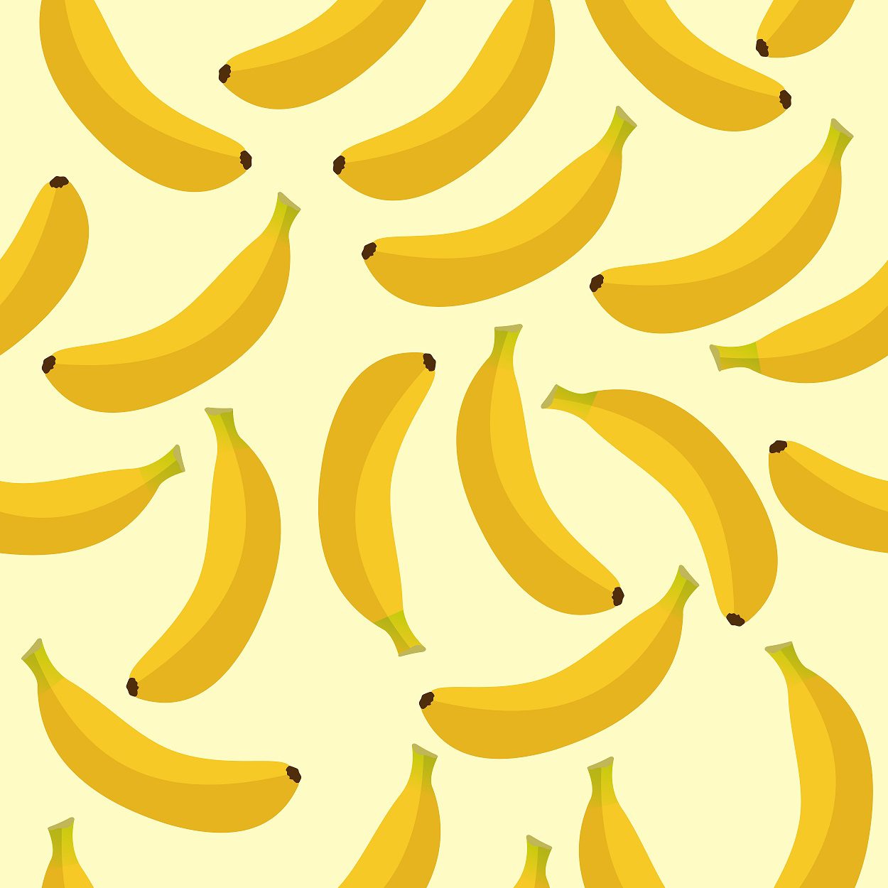 Bananas Seamless Pattern Free Vector and Free SVG