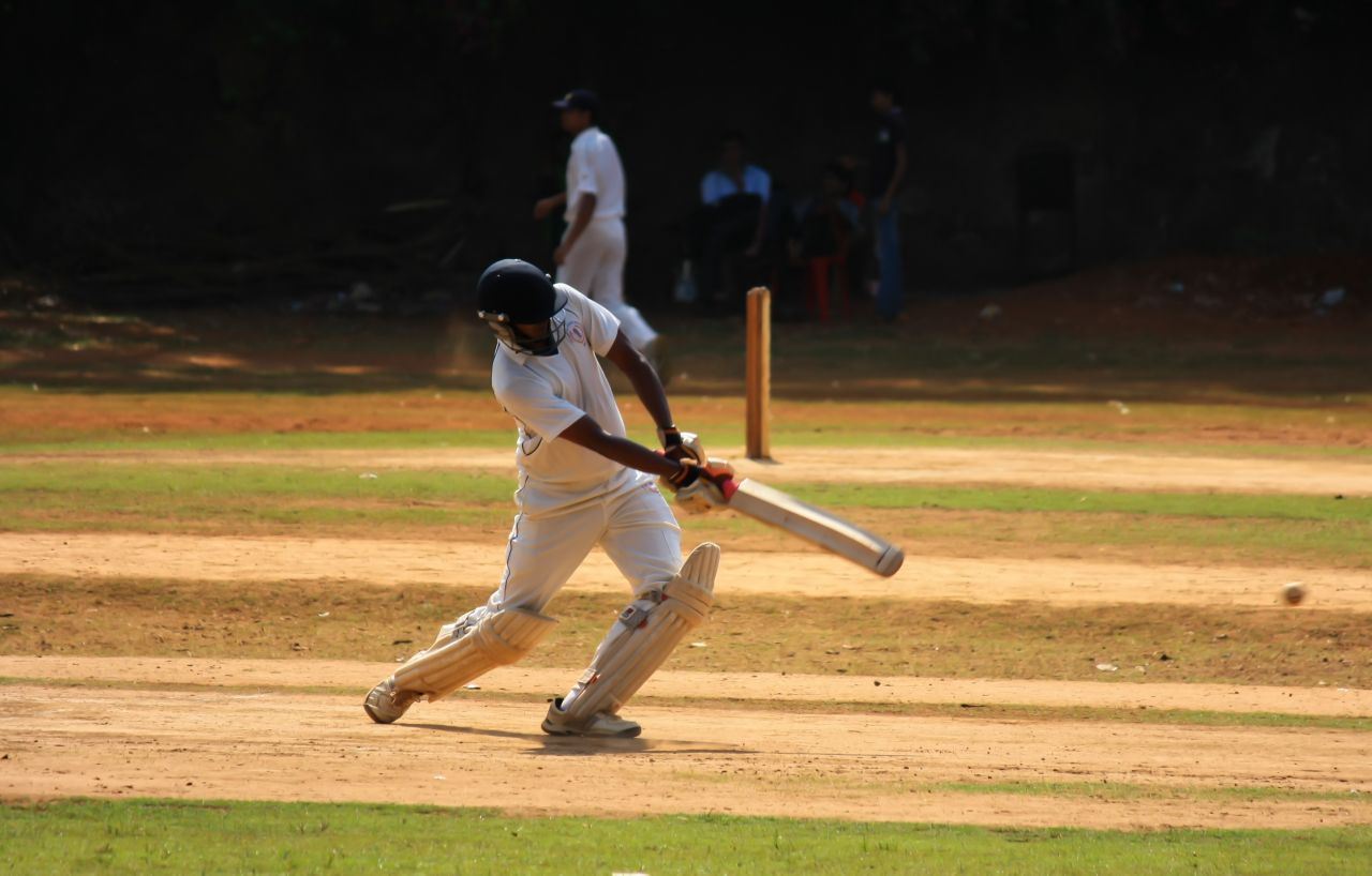 Shot Batsman Cricket Stock Free