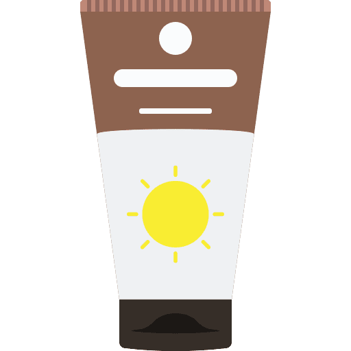 Summer, lotion, cosmetics icon