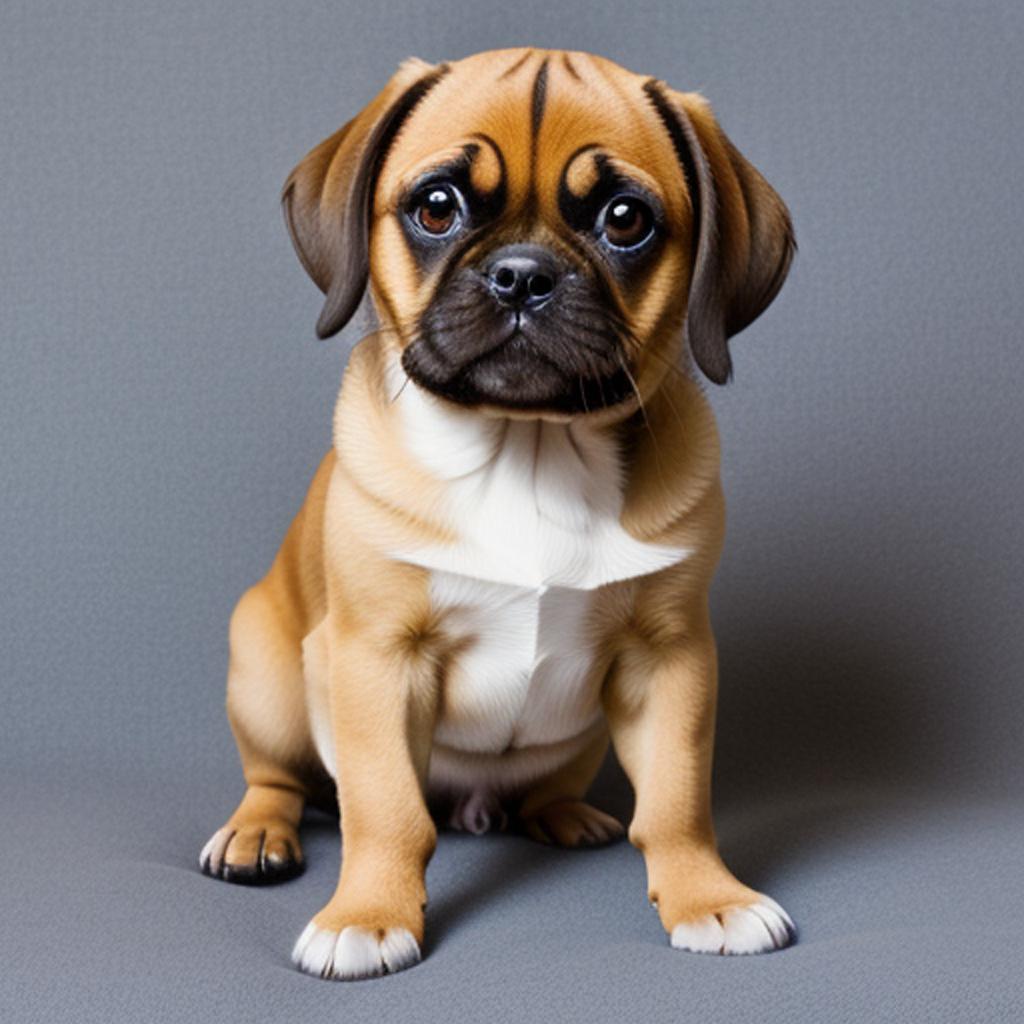 Whimsical puggle by @chrystiwarner by @ai_generated