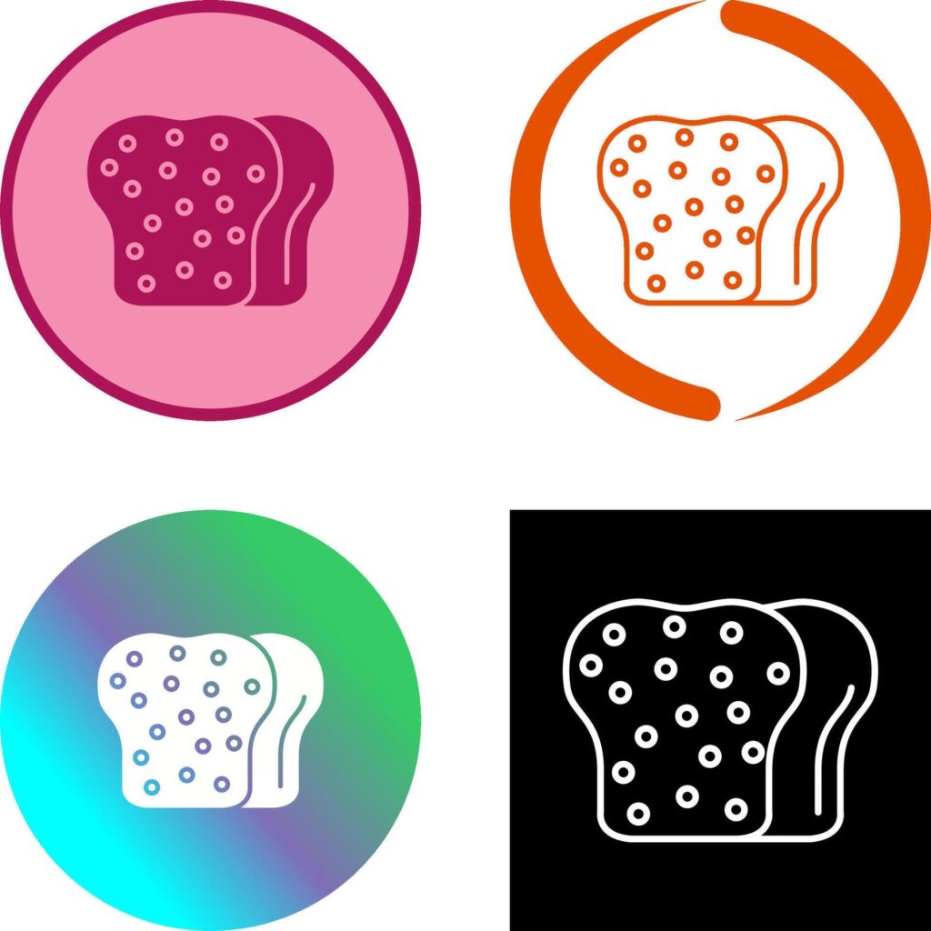 Toast Icon Design Stock Free