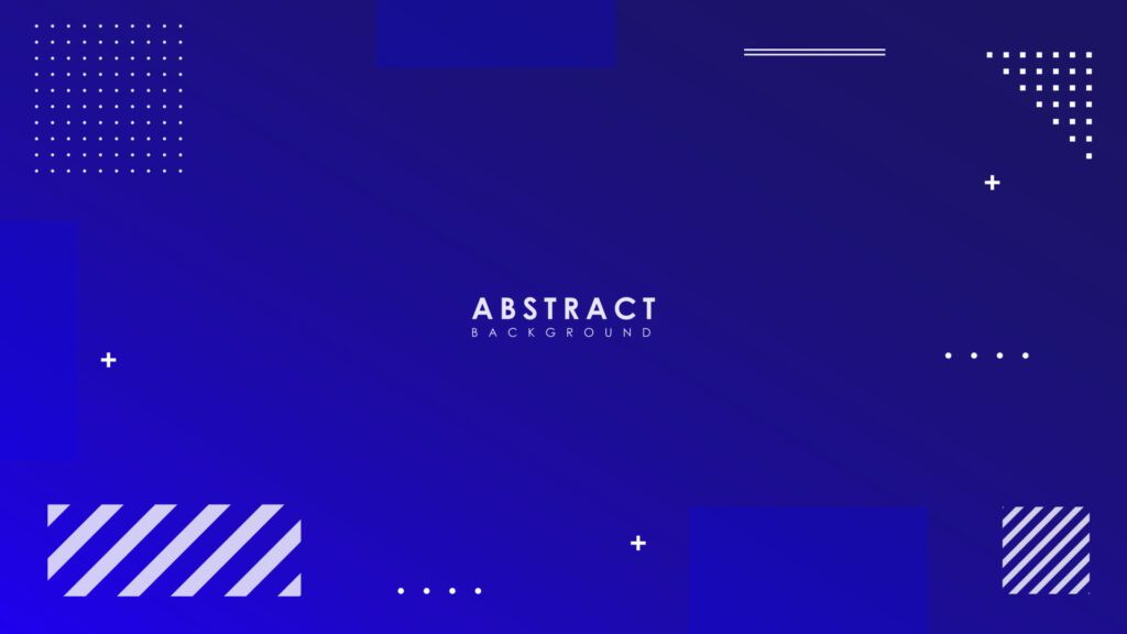 Abstract blue gradient background with shape creative and minimal element Free Vector