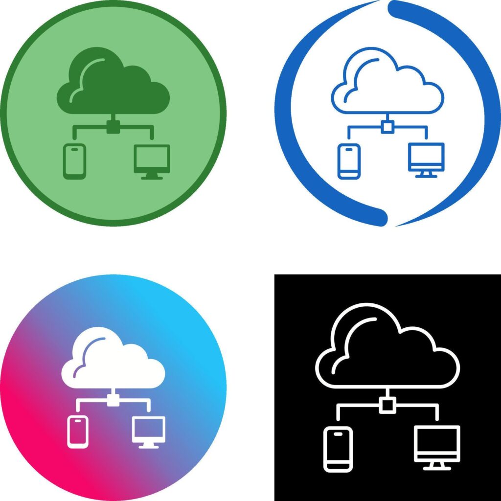 Cloud Icon Design Stock Free