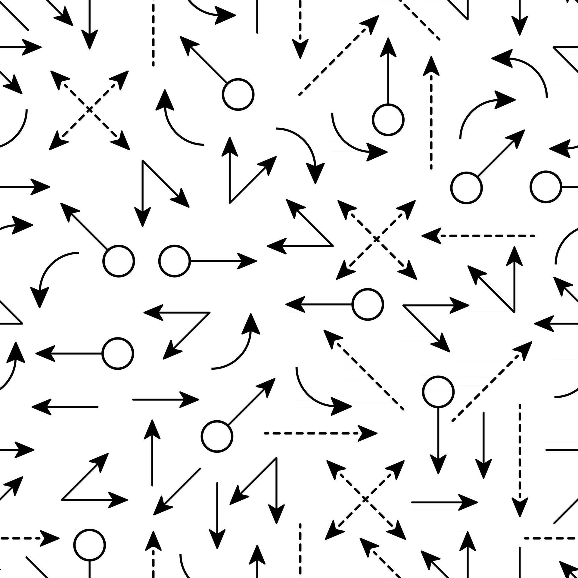 arrow seamless pattern Stock Free