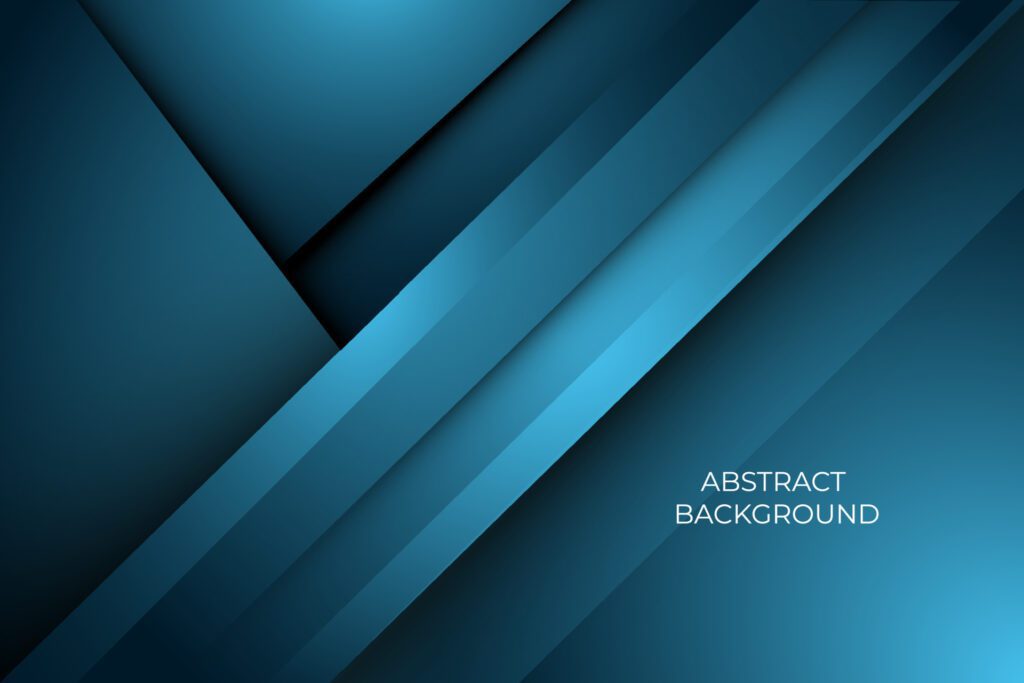 Abstract Blue Background Geometric Shape. Free Vector