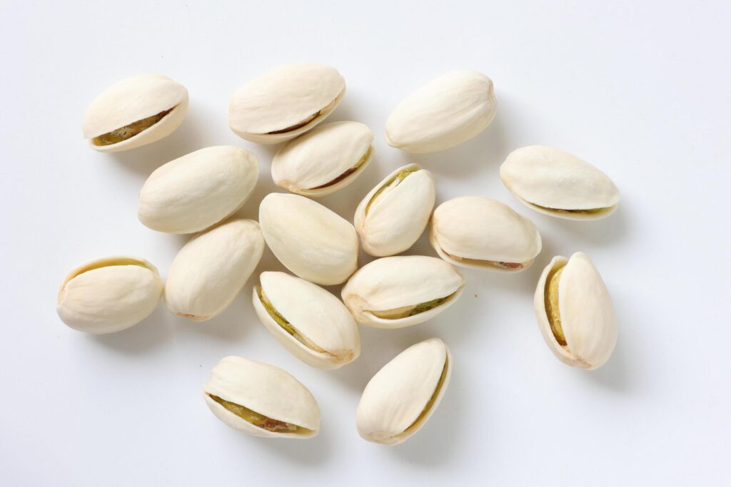 Pistachio nut isolated on white background Stock Free