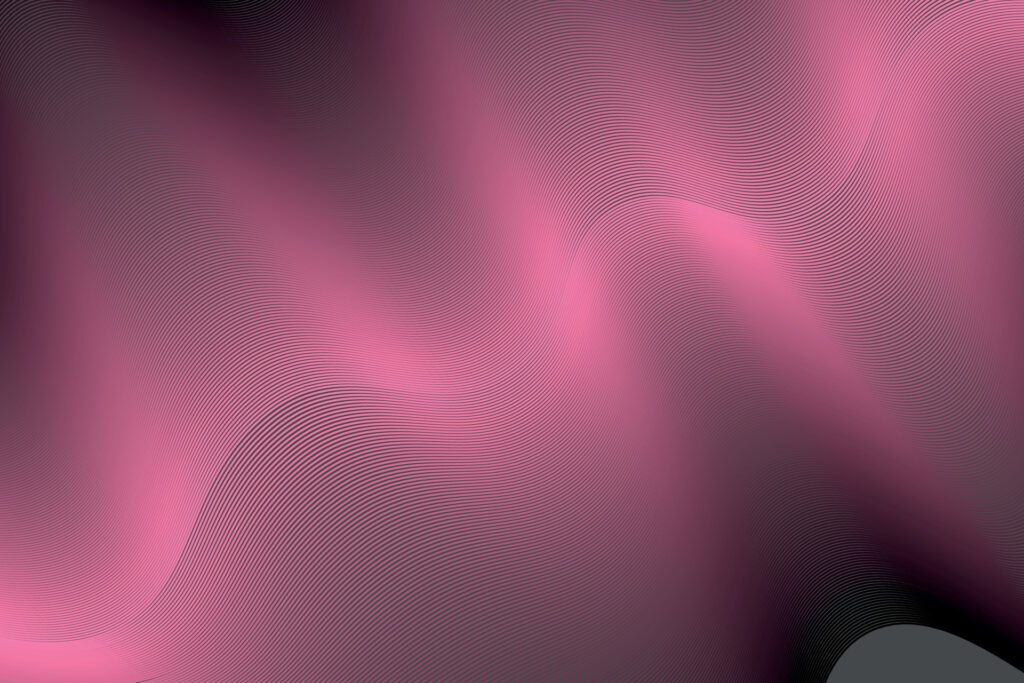 purple pink and black wave abstract background, suitable for landing page and computer desktop background. 3d vector Free Vector