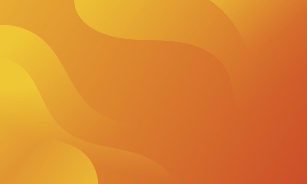 Abstract Orange Fluid Wave Background Free Vector