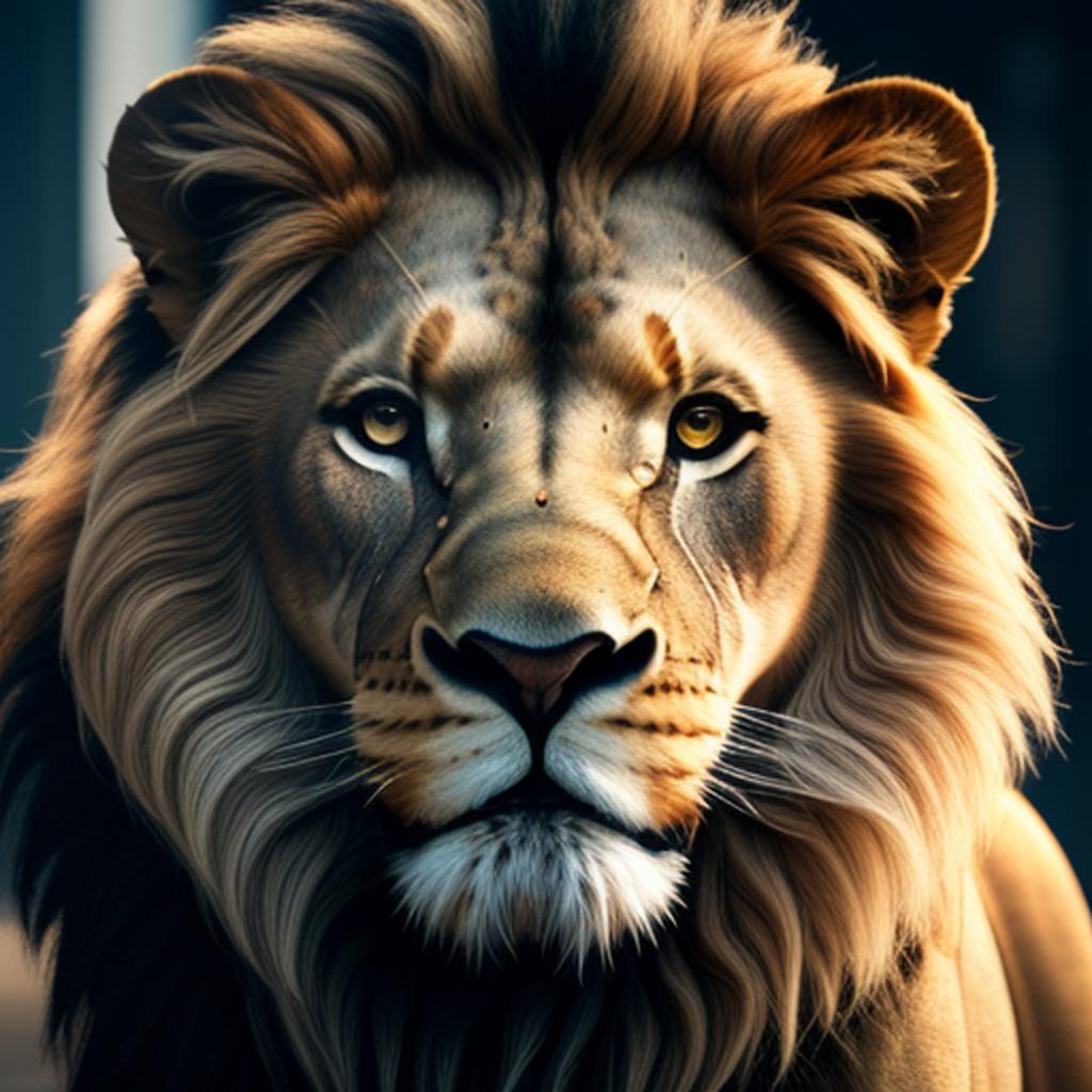 A lion 8k sketch by @ai_generated