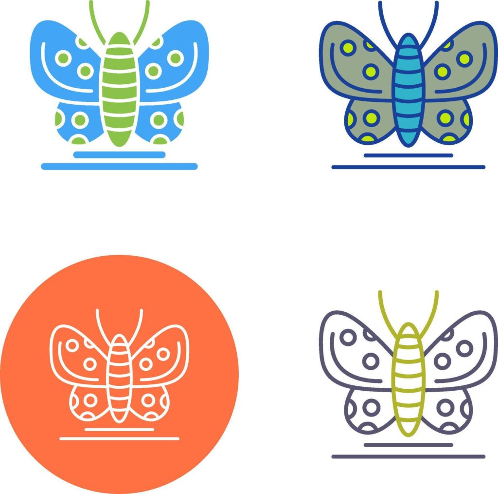 Butterfly Icon Design Stock Free