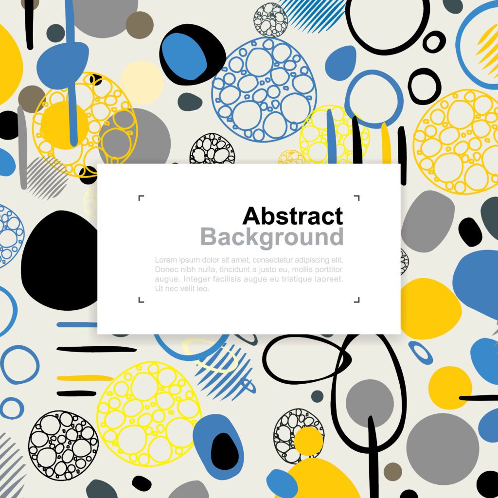 Abstract colorful pattern background for template design. Free Vector