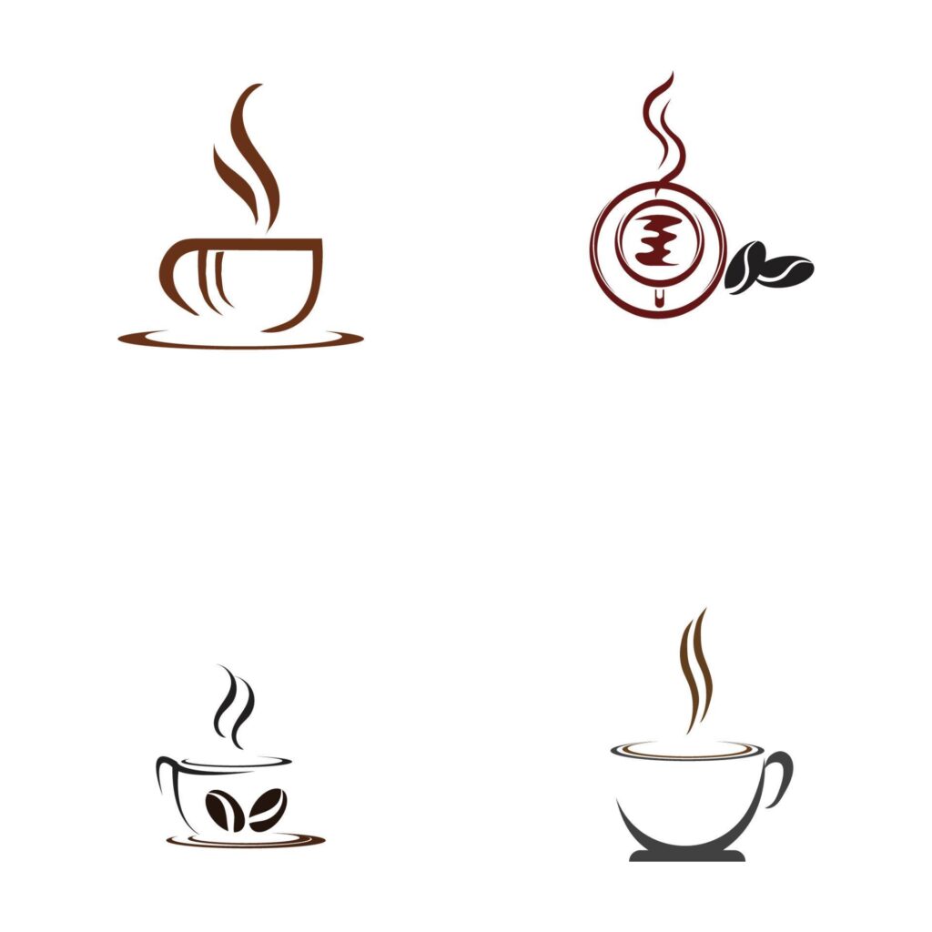 Coffee cup logo template vector icon – Vector Stock Free