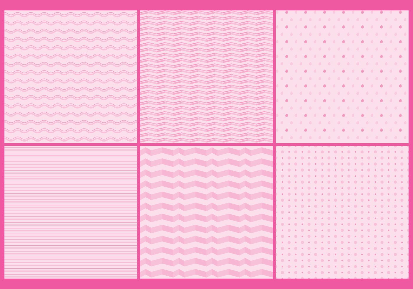 Pinky Girly Patterns Free Vector and Free SVG