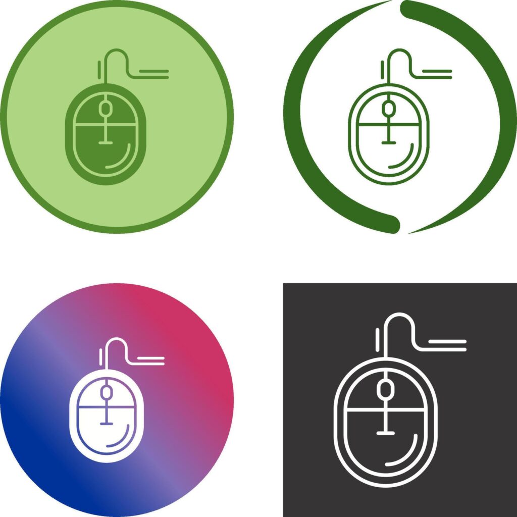 Mouse Icon Design Stock Free