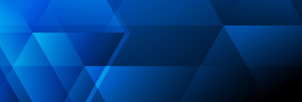 Dark blue abstract tech polygonal banner design Free Vector