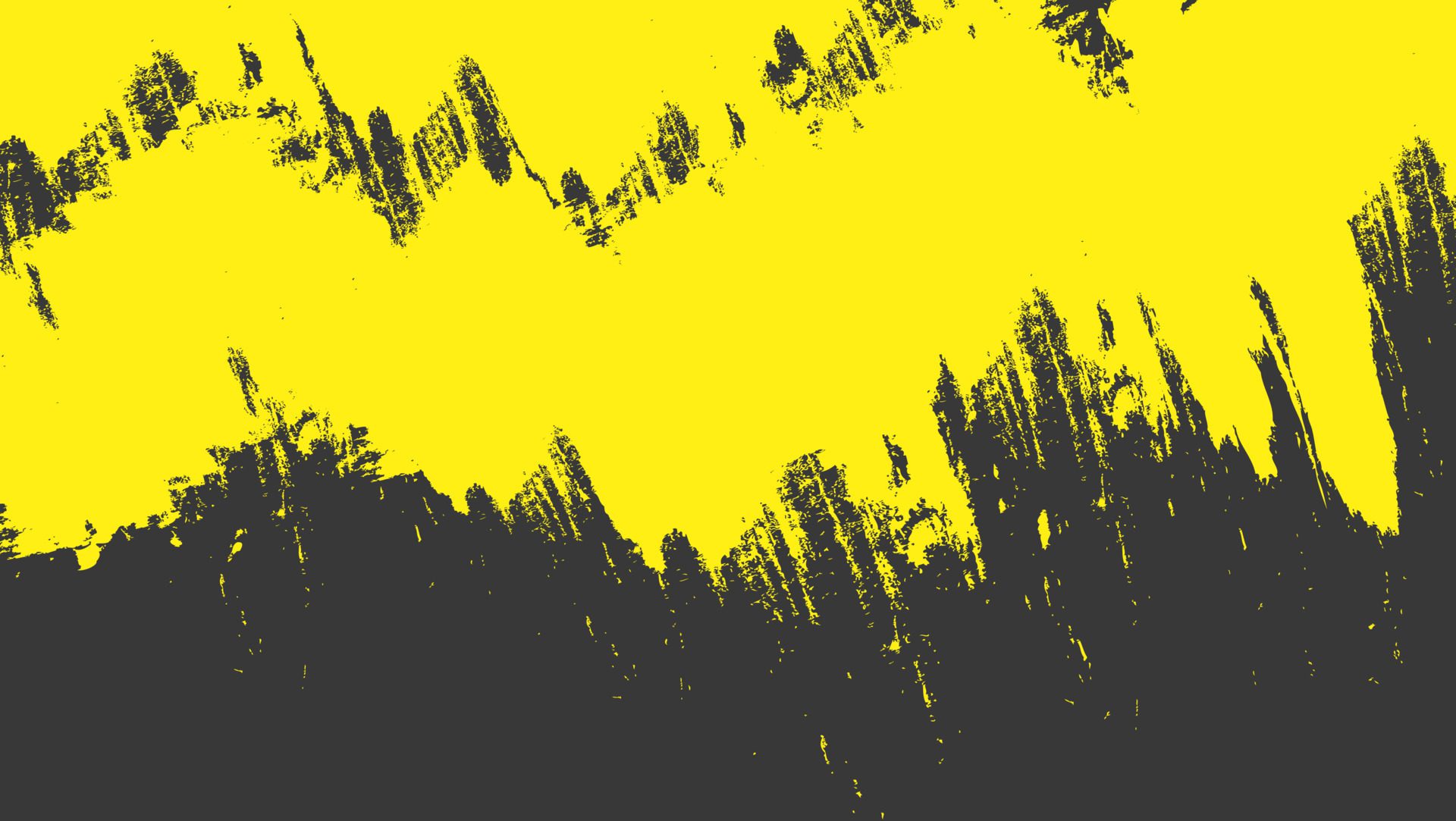 Abstract Yellow Grunge Texture Design In Black Background Free Vector