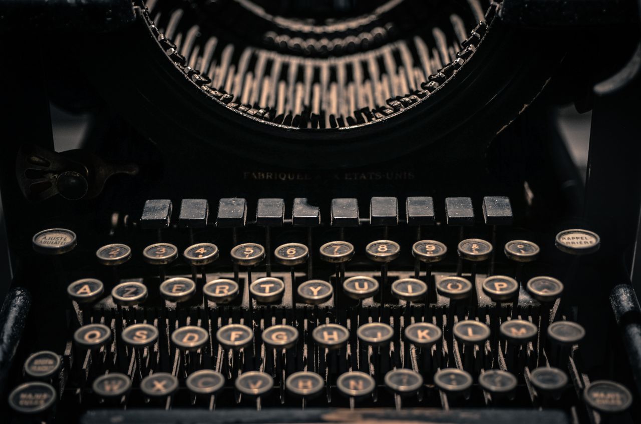 Old typewriter Stock Free