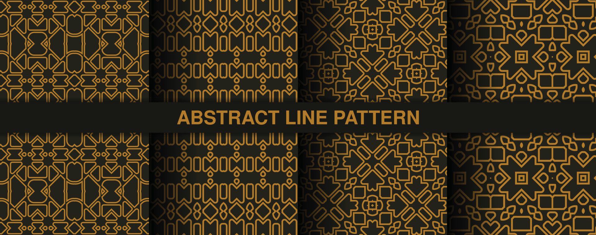 Collection of seamless ornamental ethnic patterns Free Vector