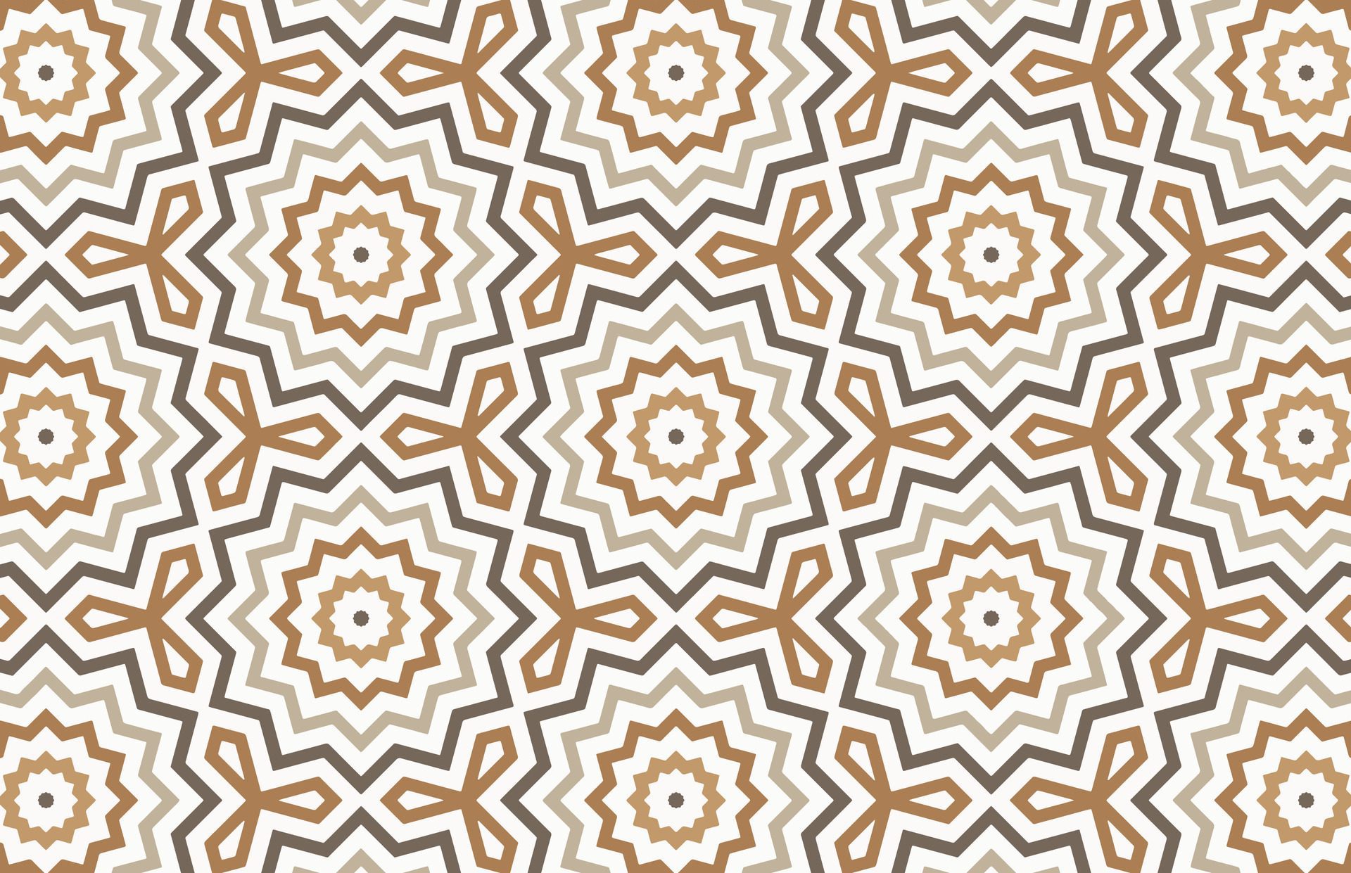 Seamless arabic geometric tile pattern Free Vector