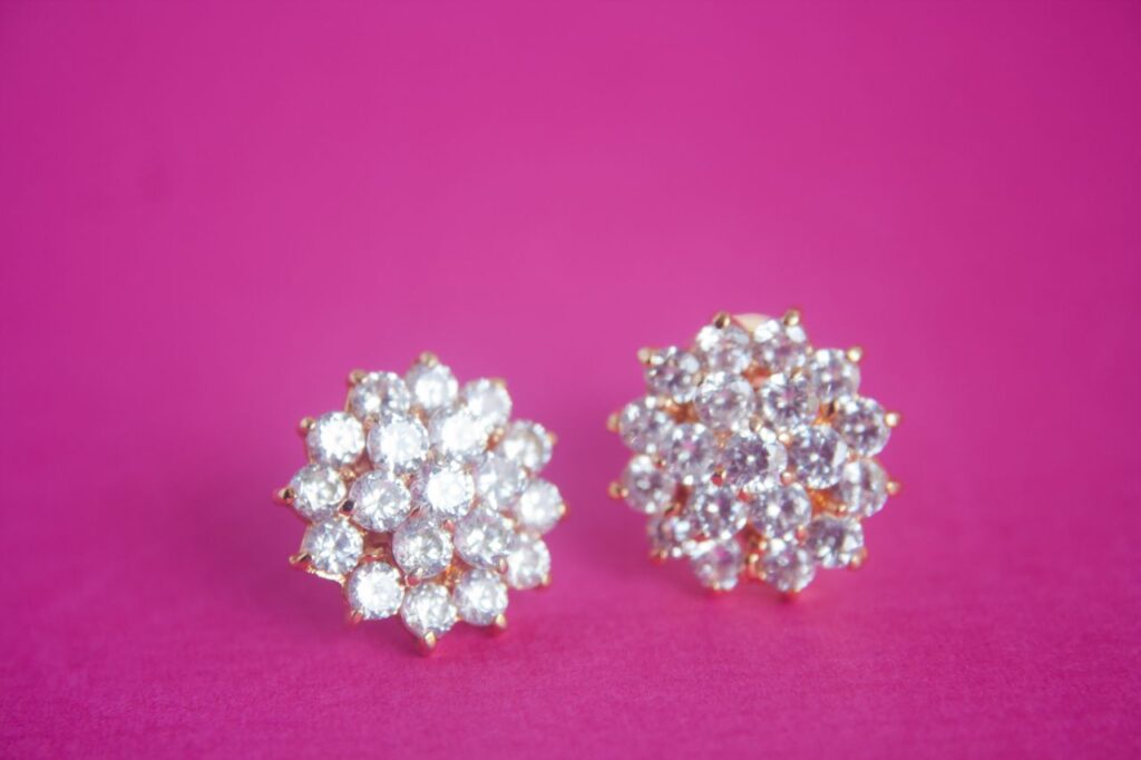 Diamond Earrings Stock Free