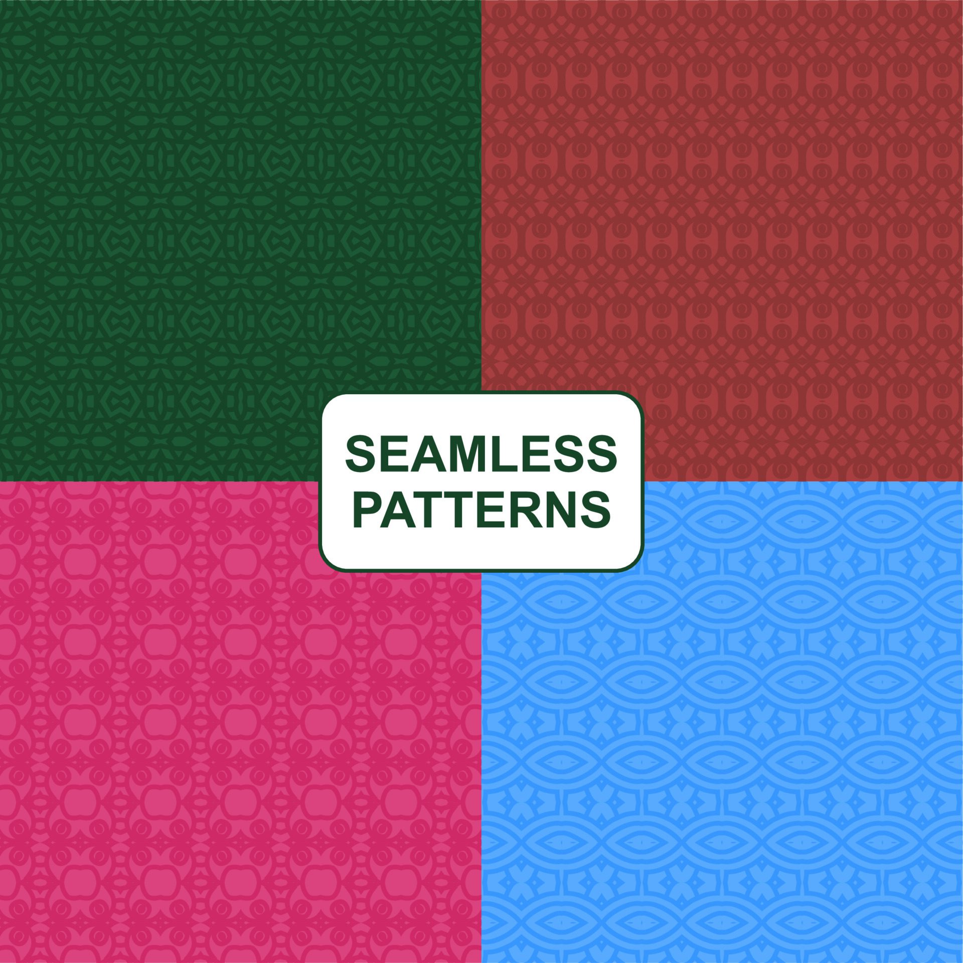 SEAMLESS PATTERN DESIGN Free Vector and Free SVG