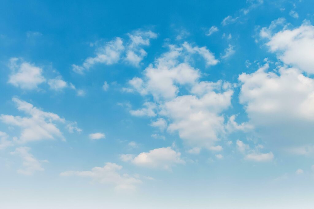 blue sky white cloud nature landscape backgropund Stock Free