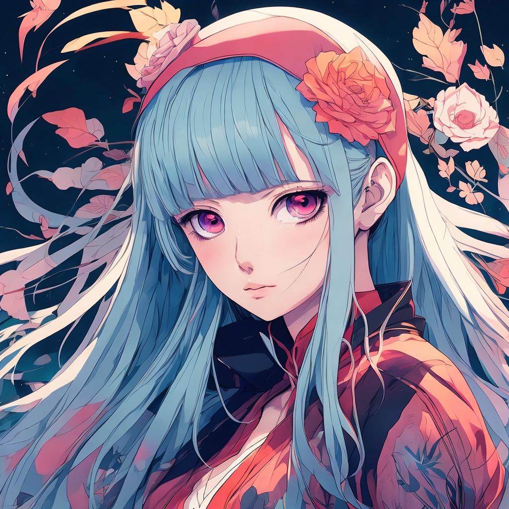 Anime-inspired artwork with beautiful by @ai_generated