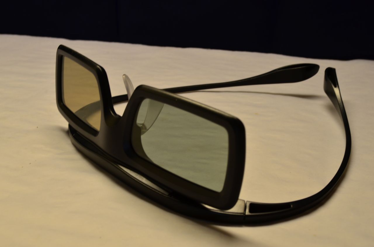 3d Glass Movie Theatre Stock Free